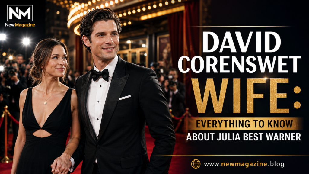 David Corenswet wife Julia Best Warner at a Hollywood red carpet premiere