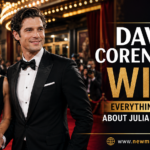 David Corenswet wife Julia Best Warner at a Hollywood red carpet premiere