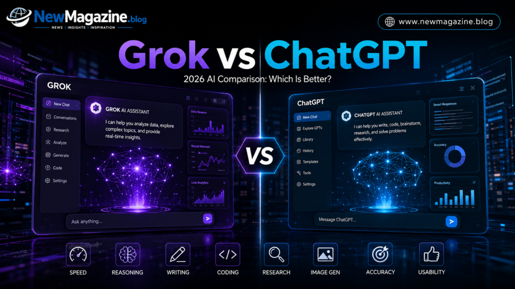 grok vs chatgpt comparison 2026