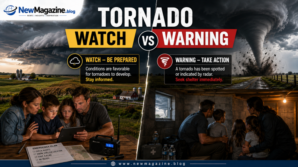 tornado warning vs watch