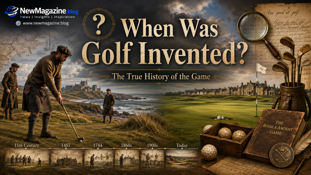 when was golf invented
