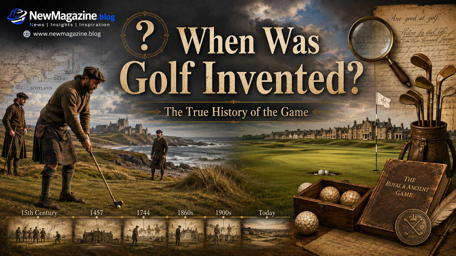 when was golf invented
