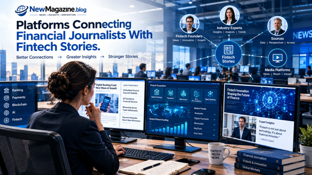 Platforms Connecting Financial Journalists With Fintech